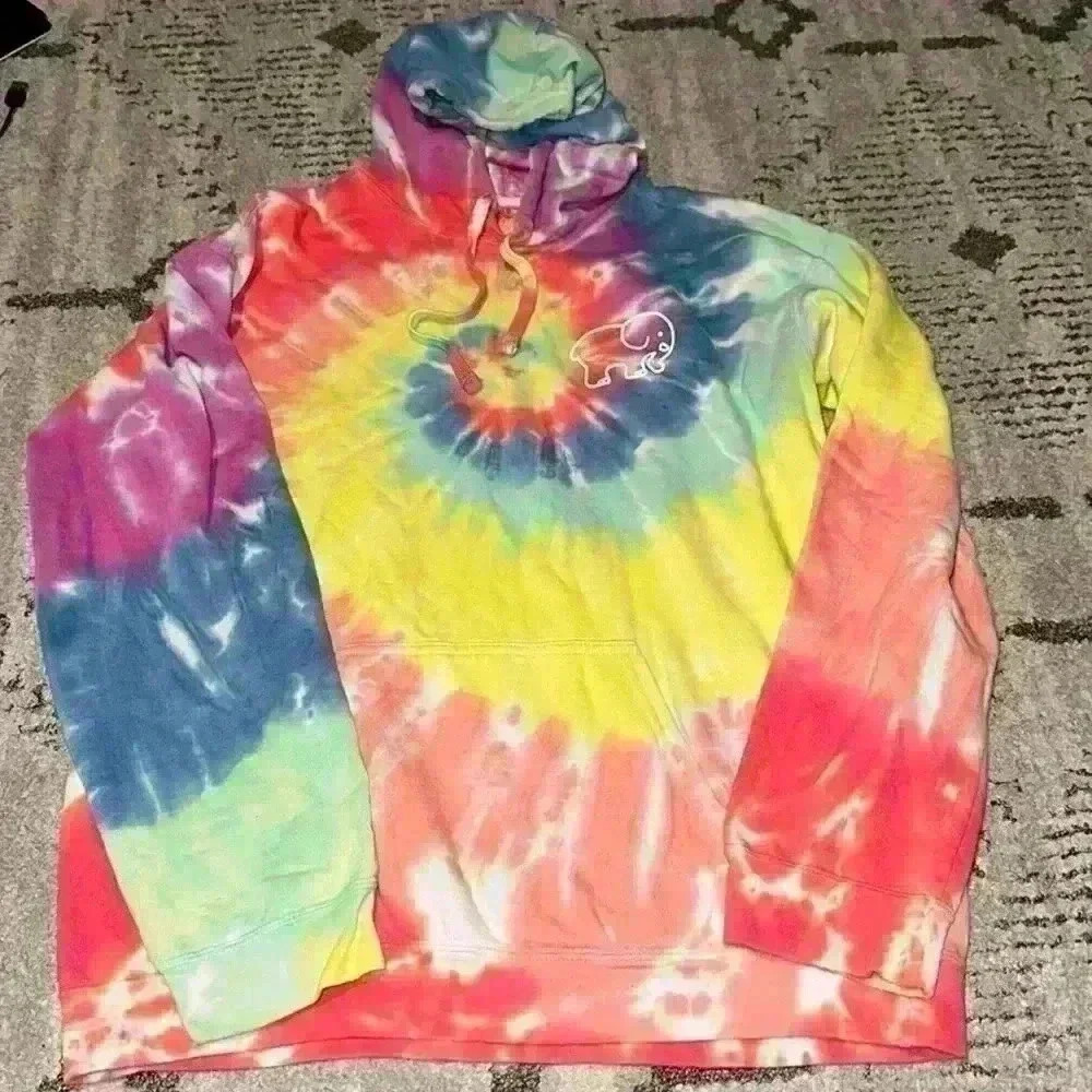 Ivory Ella Tie Dye Hoodie‎